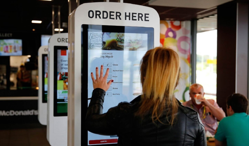 APICBASE self-order kiosk