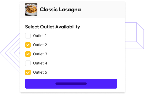 Rolling out menus groupwide becomes a breeze