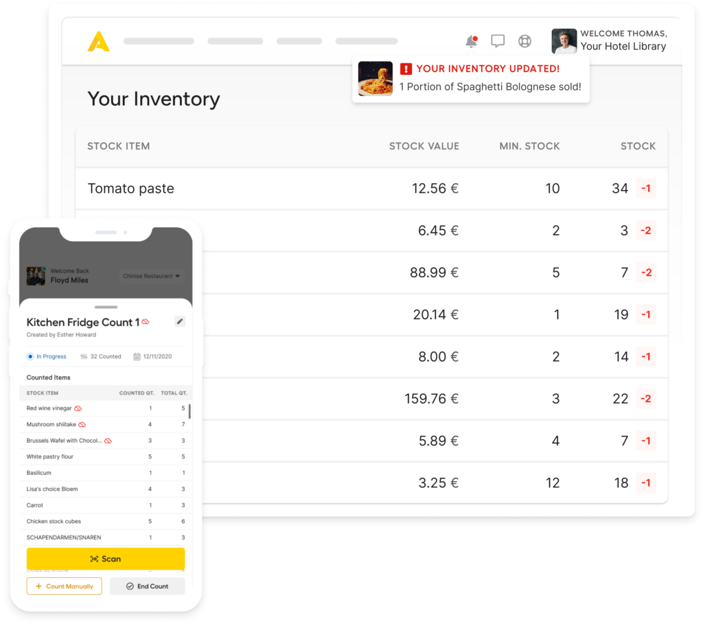 Restaurant Inventory Management Software - Apicbase