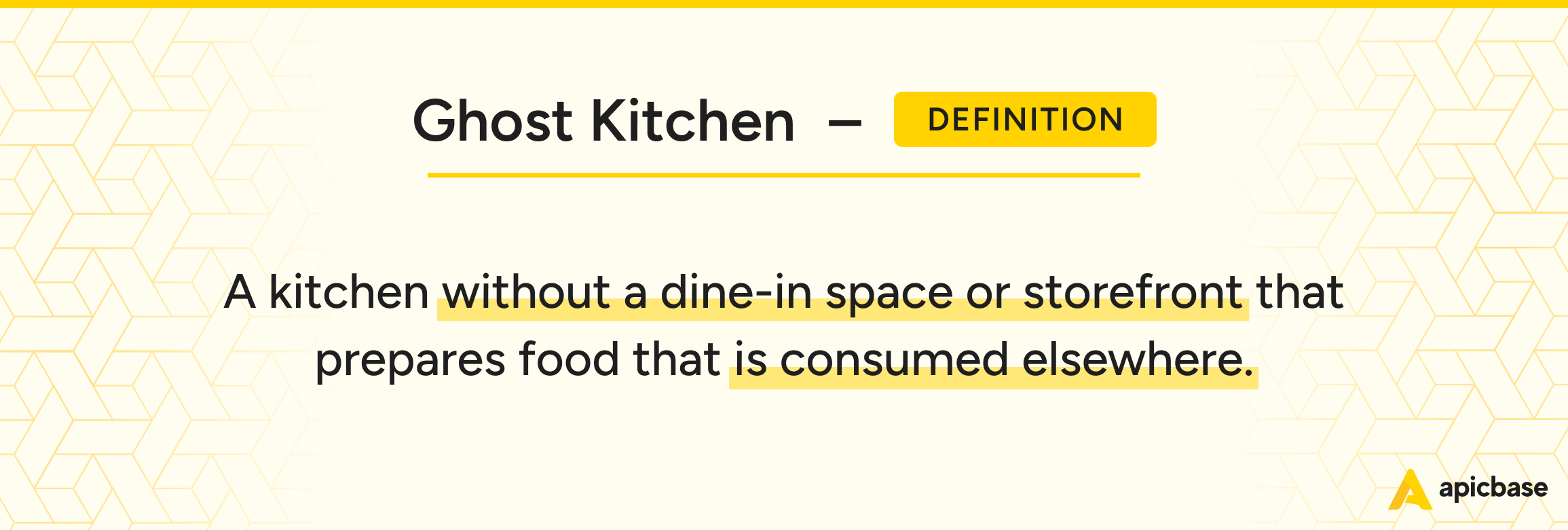 Ghost Kitchen Definition