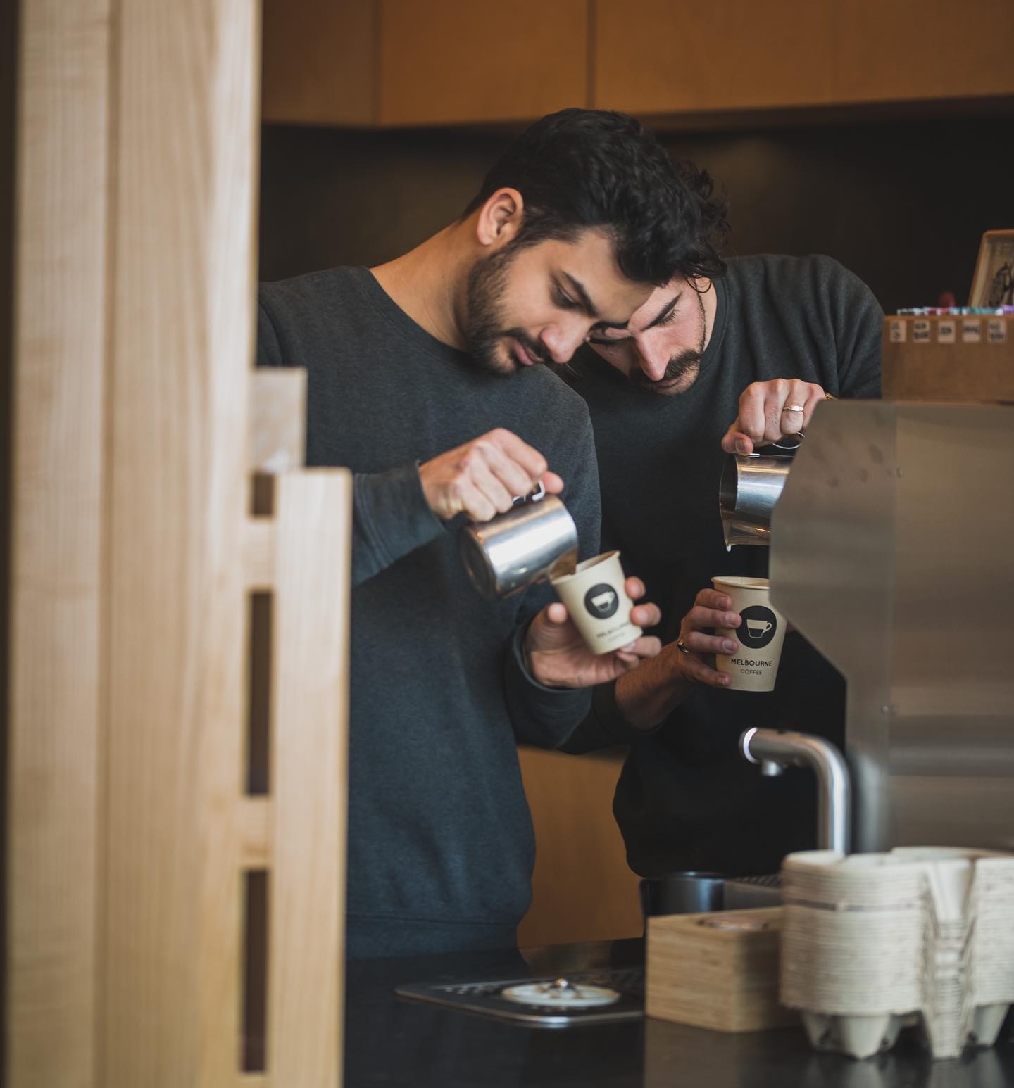 Melbourne coffee staff