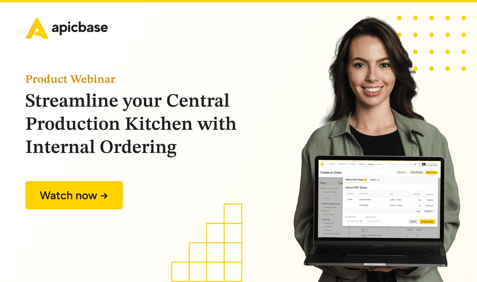 Apicbase Webinar - Internal Ordering
