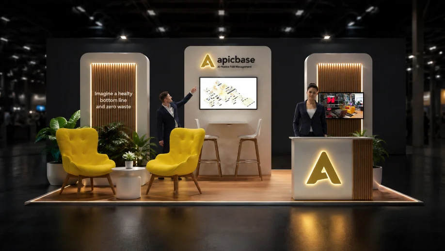 Apicbase booth HT1304 at Hospitality Tech Expo